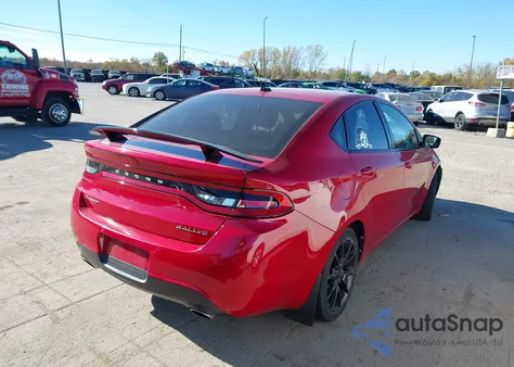 2013 Dodge Dart Rallye from USA, damaged, VIN 1C3CDFBA6DD110239